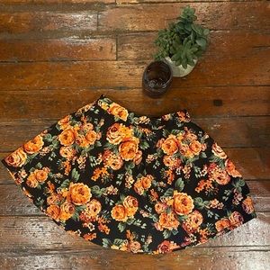 Vintage Print Mini Skirt ☀️💖